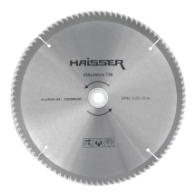 Диск пильний по алюмінію - 255х30 96 зуб. (HAISSER)