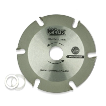 Диск универсальный по дереву для КШМ 125 x 6T x 22.23mm (WERK)