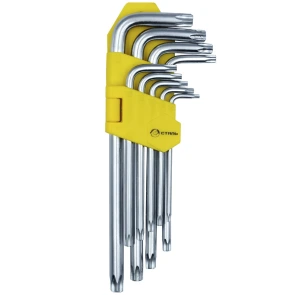 (48106) Набор Г-образных удлиненных ключей TORX с отверстием №1