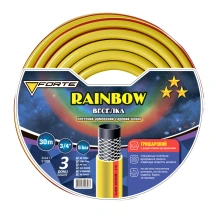 Шланг Радуга (SUNNY/RAINBOW) - 3/4, 30м, армированный (FORTE)
