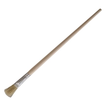 (34079) кисточка для подкраски No.12(18 MM) натуральный ворс Сталь