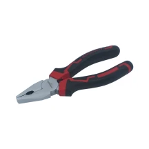 (41125) Плоскогубцы 160мм Cr-V Pearl-nickel из пласт. карт. HAISSER