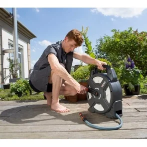 Катушка со шлангом Gardena 18400+ комплект для подключения №4
