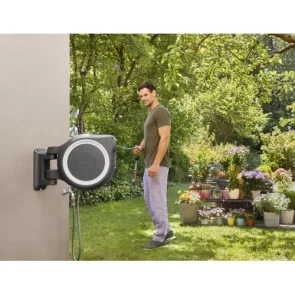 Настенная катушка Gardena RollUp XL + набор для полива 35 м №9