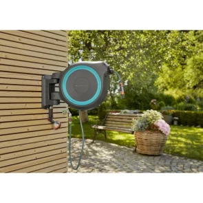 Катушка настенная Gardena RollUp XL бирюзовая + набор для полива 35 м №3