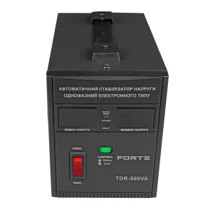 Стабілізатор релейний (1 Ф) - TDR-500VA (500Вт) (FORTE) №1