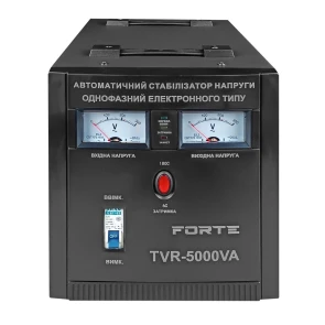 Стабилизатор релейный (1 Ф) – TVR-5000VA (5кВт) (FORTE) №1