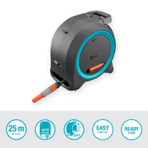 Катушка Gardena Dual Hose Box настенная и наземная 11 мм 25 м №8