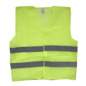 (50112) Жилет сигнальний 60 г/м2 (70х64 см) XXXL, жовтий WERK №1