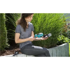 Ножиці для трави акумуляторні Gardena ComfortCut 9857-20 з насадкою для кущів №2
