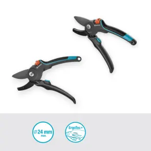 Секатор Gardena PremiumCut Pro dry wood із ковадлом 24 мм №2
