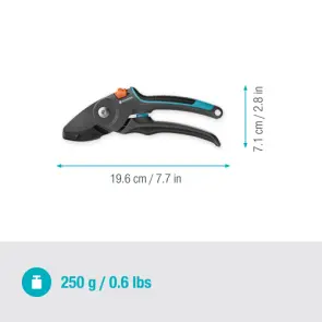 Секатор Gardena PremiumCut Pro dry wood із ковадлом 24 мм №5