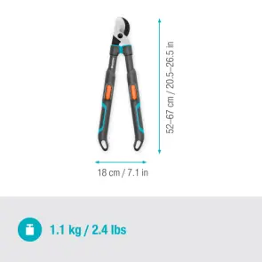 Сучкорез Gardena TeleCut Pro S 50 мм №6
