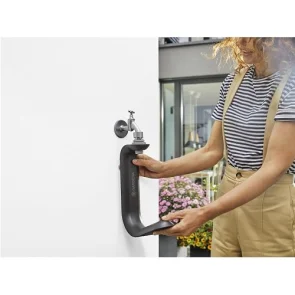 Набор шланг GARDENA Liano садовый текстильный 13 мм 1/2" 15 м с держателем TapFix №4