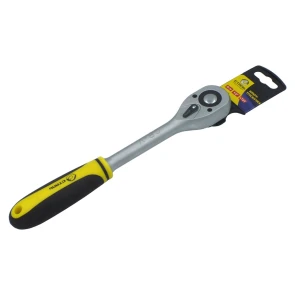(70032) Ключ-трещотка 3/8" 72 зуб с подвеской Сталь временный №1
