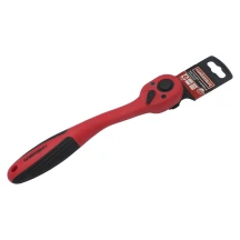 (70166) Ручка-трещотка 1/2" 72 зуба пластиковый корпус из подв HAISSER