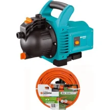 Насос садовый Gardena 3000/4 Classic + 20 м шланга 1/2'