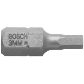 Біта Bosch Extra-Hart HEX (2.5x25 мм, 3 шт.) (2607001720) №3