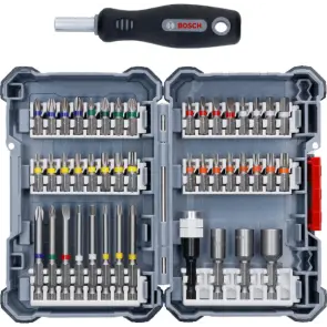 Отвертка с битами Bosch Extra Hard (45 шт.) (2607017692) №1