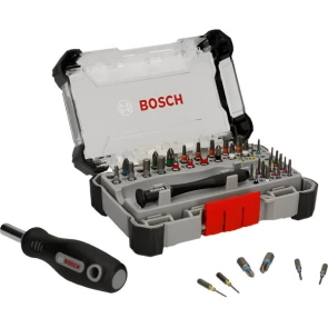 Отвертка с битами Bosch Precision Set (42 шт.) (2607002835) №1