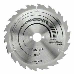 Bosch Диск пильний 230х30х18Т/1,8 Speedline №1