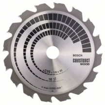 Пильный диск Bosch Construct Wood (235х30х16Т) (2608640636)