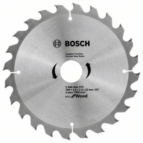 Пиляльний диск Bosch Eco for Wood (200х32х24Т) (2608644379) №1