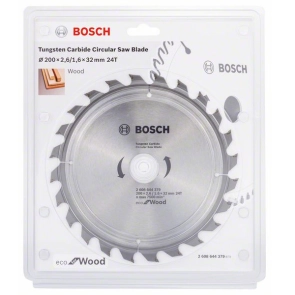 Пиляльний диск Bosch Eco for Wood (200х32х24Т) (2608644379) №2