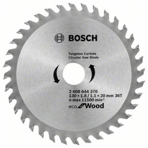 Пиляльний диск Bosch Optiline Wood ECO (130x20/16-36T) (2608644370) №1