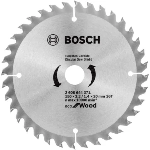 Пильный диск Bosch Optiline Wood ECO (50x2.2x20-36T) (2608644371) №1