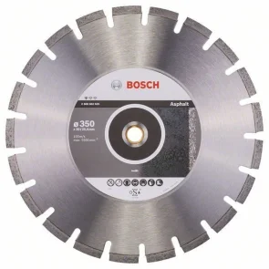 Bosch Круг алмазный отрезной PF Asphalt 350х20/25,4 асфальт №1