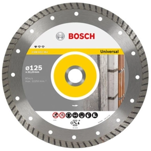 Bosch Круг алмазный отрезной PF Universal 125х22 турбо №1
