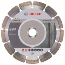 Алмазный отрезной круг по Бетону Bosch PF Concrete (180х22.23) (2608602199)