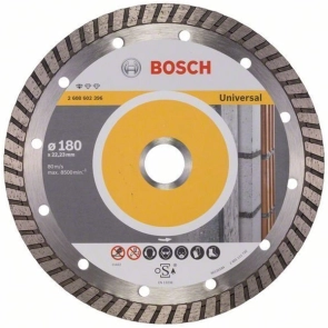 Bosch Круг алмазний відрізний PF Universal 180х22 турбо №1
