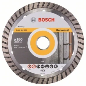 Bosch Круг алмазний відрізний PF Universal 150х22 турбо №1