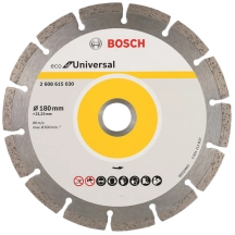 Алмазный отрезной круг по Бетону Bosch ECO Universal (180х22.23) (2608615030)