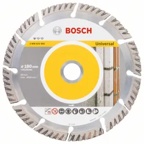 Алмазний відрізний круг по армованному Бетону Bosch PF Universal (180х22) (2608615063) №1