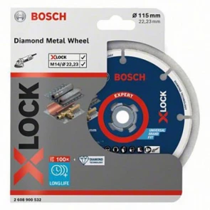 Диск алмазний Bosch X-Lock Expert (115x22.23 мм) (2608900532) №2