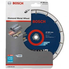 Диск алмазный Bosch Expert Diamond Metal Wheel (180x22.23 мм) (2608900535) №2