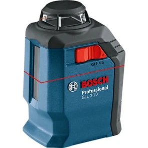 Линейный лазерный нивелир Bosch Professional GLL 2-20 + BM3 + кейс (0601063J00) №4