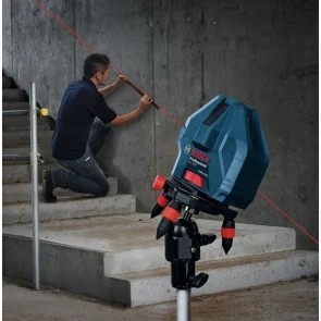 Линейный лазерный нивелир Bosch Professional GLL 3-15 X + міні штатив (15 м) (0601063M00) №4