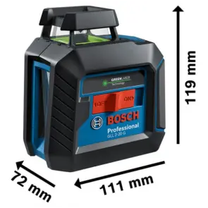 Нівелір лазерний Bosch GLL 2-20 G Professional (10 м) (0601065000) №3