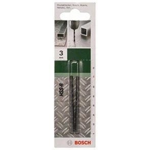 Сверло по металлу Bosch HSS-R (3х33 мм, 2 шт.) (2609255004) №2