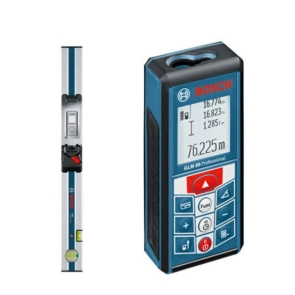 Дальномер лазерный Bosch GLM 80 Professional + шина R60 (80 м) (0601072301) №1