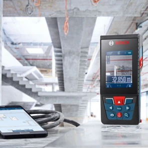 Далекомір лазерний Bosch GLM 120 C + штатив BT 150 (0601072F01) №5