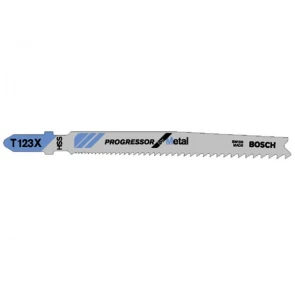Пильное полотно по Металлу Bosch Progressor T123X (100 мм) (2608638700) №1