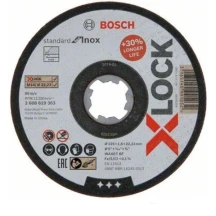 Круг отрезной Bosch X-LOCK Standard for Inox (125х1.6х22.23 мм) (2608619363)