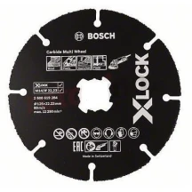 Круг відрізний Bosch X-LOCK Carbide Multi Wheel (125x1х22.23 мм) (2608619284)