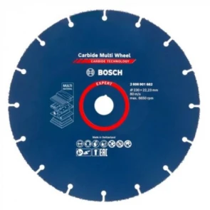Круг відрізний Bosch Carbide Multi Wheel (230х1х22.23 мм) (2608901682) №1