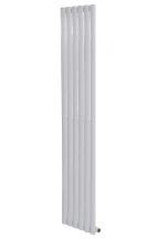 Вертикальный дизайнерский радиатор отопления ARTTIDESIGN Rimini 6/1500/354/50 белый матовий купить в Киеве